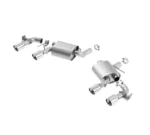 Sistema di scarico BORLA S-Type Axle-Back per Chevrolet Camaro SS 2016 - 2023 con NPP (scarico a doppia modalità)