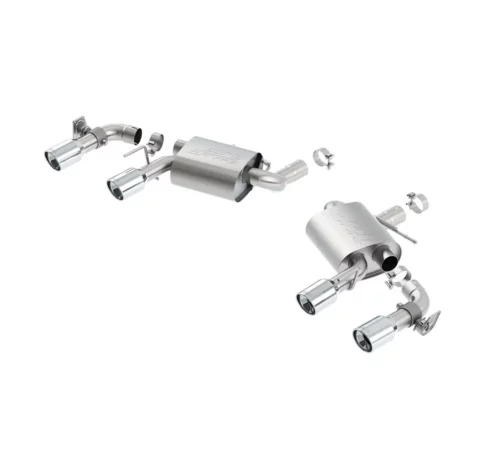 BORLA S-Type Axle-Back Auspuffanlage für Chevrolet Camaro SS 2016 - 2023 mit NPP (Dual Mode Exhaust)