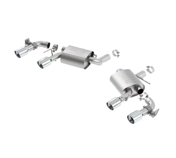 BORLA ATAK Sistema di scarico Axle-Back per Chevrolet Camaro SS 2016 - 2023 con NPP (Scarico a doppia modalità)