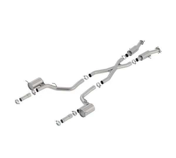 2018-2021 Jeep Grand Cherokee Trackhawk Sistema di scarico Cat-Back ATAK Parte # 140756