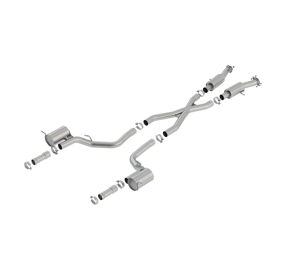 2018-2021 Jeep Grand Cherokee Trackhawk Cat-Back Uitlaatsysteem ATAK Onderdeel # 140756 2018-2021 Jeep Grand Cherokee Trackhawk Cat-Back Uitlaatsysteem ATAK Onderdeel # 140756