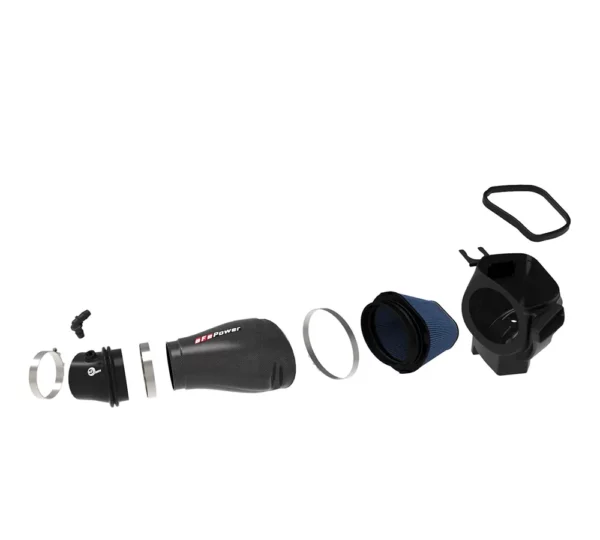 aFe POWER 57-10009R Track Series Carbon Cold Air Intake System Jeep Trackhawk & Dodge Durango Hellcat