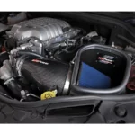 aFe POWER 57-10009R Track Series Carbon Cold Air Intake System Jeep Trackhawk & Dodge Durango Hellcat