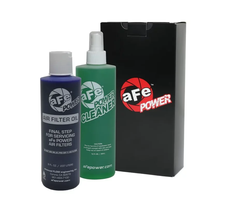 aFe POWER 90-50501 Reinigungskit (Reiniger + blaues Öl) für aFe Luftfilter