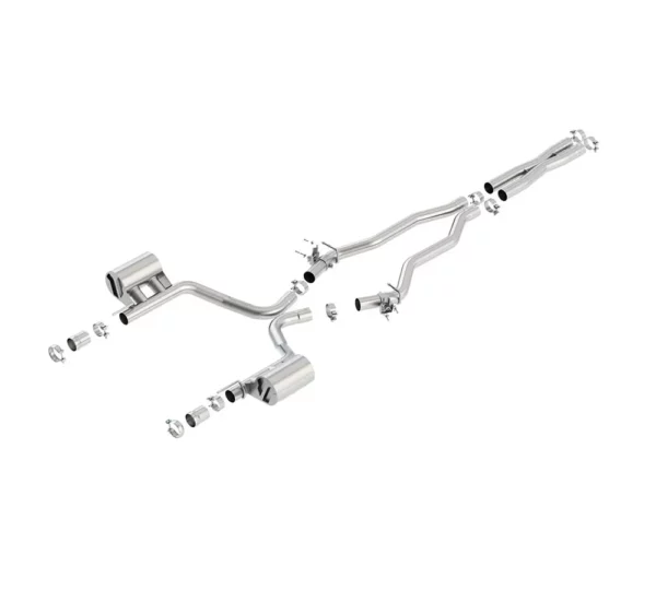 BORLA ATAK exhaust system for Dodge Challenger 6.4 SRT & Scat Pack 2015 - 2023