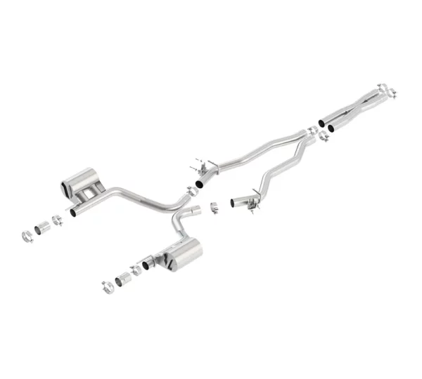 BORLA ATAK exhaust system for Dodge Challenger 6.4 SRT & Scat Pack 2015 - 2022