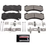 PowerStop Brake Pads for Chrysler 300C, Dodge Challenger and Charger 6.2 Hellcat and 6.4 SRT, Dodge Durango 6.4 SRT and Jeep Grand Cherokee 6.4 SRT