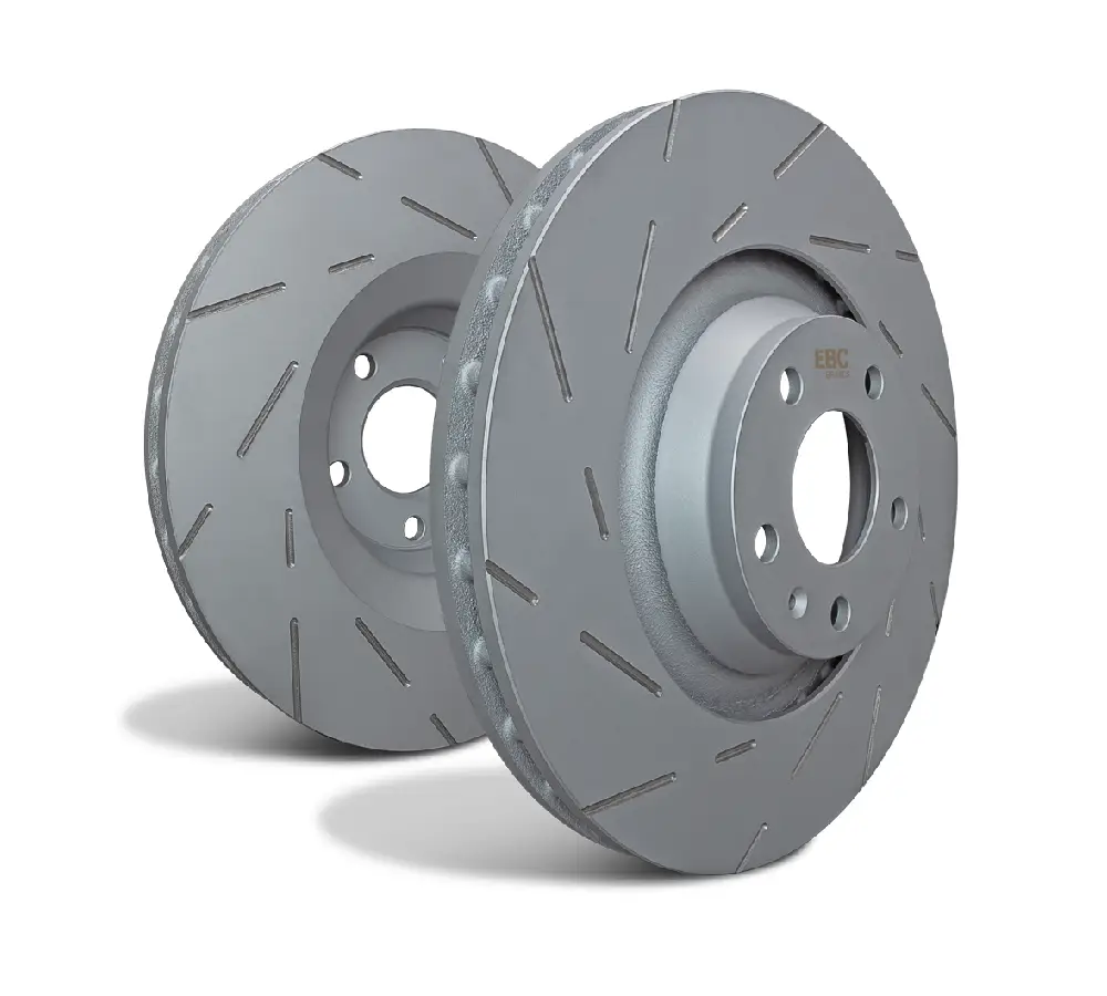 EBC Slotted Disc Bremsscheiben für Chrysler 300C, Dodge Challenger, Charger, Magnum und Lancia Thema 3.0 CRD, 3.5, 3.6 und 5.7 (Vorderachse)