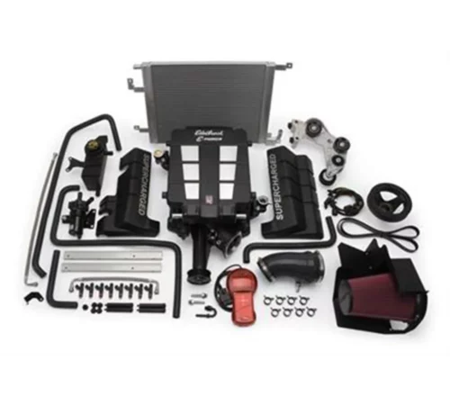 Edelbrock supercharger system for Chrysler 300C, Dodge Charger, Challenger and Magnum 6.1 SRT8