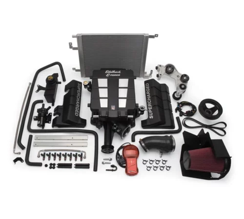 Edelbrock supercharger system for Chrysler 300C, Dodge Charger and Challenger 6.4