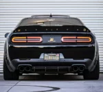 Rear diffuser with underbody panel for Dodge Challenger 2015 - 2023