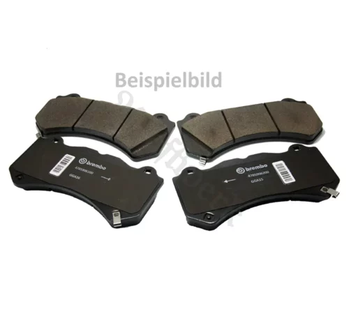 Mopar brake pads for Chrysler 300C, Dodge Challenger and Charger 6.2 Hellcat and 6.4 SRT from 2015 with 390 mm brake discs