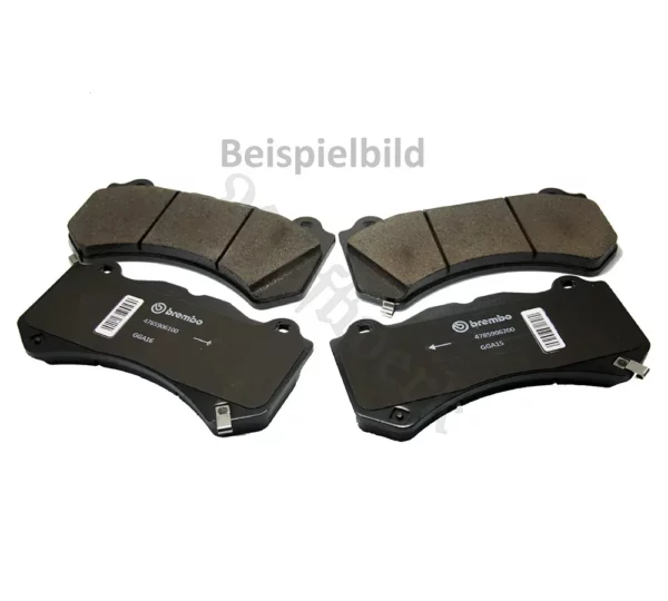 Mopar brake pads 68248384AC for 2015+ Chrysler 300C, Dodge Challenger and Charger 6.2 Hellcat and 6.4 SRT with 390 mm brake discs