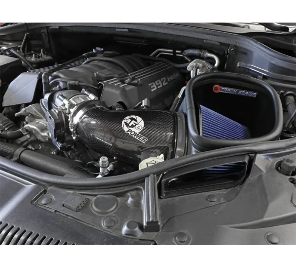 aFe POWER 57-10014R Track Series Carbon Cold Air Intake for Jeep Grand Cherokee and Dodge Durango SRT