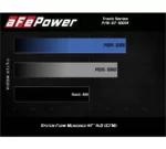aFe POWER 57-10014R Track Series Carbon Cold Air Intake for Jeep Grand Cherokee and Dodge Durango SRT
