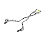 Escape deportivo Borla S-Type 140885BC Negro Cromado para Dodge Durango Hellcat