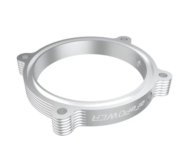 aFe Silver Bullet throttle body spacer for Dodge Challenger, Charger and Durango Hellcat, Jeep Trackhawk and RAM TRX