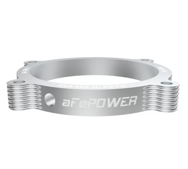 aFe Silver Bullet throttle body spacer for Dodge Challenger, Charger and Durango Hellcat, Jeep Trackhawk and RAM TRX