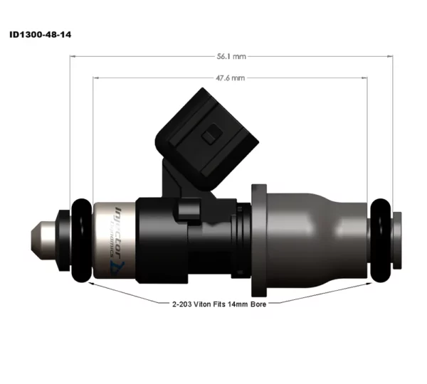 Injector Dynamics ID1300 Injectors Chrysler, Dodge, Jeep, RAM