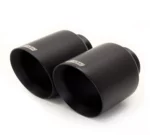 Carven 5 Inch Exhaust Tips Dodge Charger (Black Ceramic Coated)