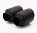 Carven 5 Inch Exhaust Tips Dodge Charger (Black Ceramic Coated)