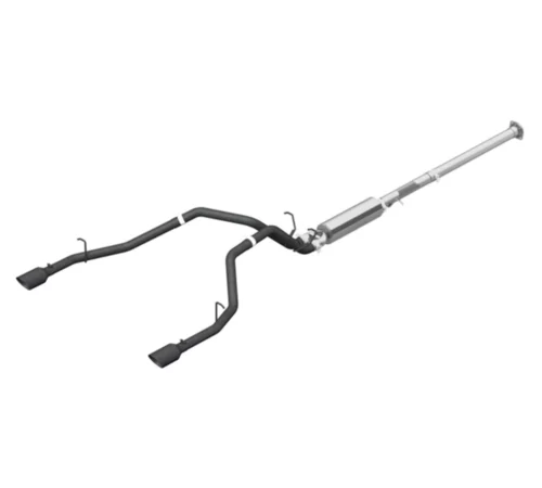 MBRP S5152BLK Race Profile Black Cat-Back Exhaust System RAM 1500 5.7