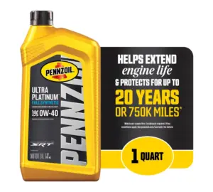 Mopar 68171066PC Pennzoil Ultra 0W-40