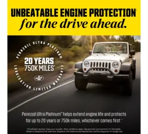 Mopar 68171066PC Pennzoil Ultra 0W-40