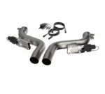 Set di flap di scarico QTP Aggressor per 300C, Challenger e Charger 6.2 Hellcat e 6.4 SRT
