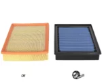 aFe washable air filter element / filter mat for Cadillac Escalade, Chevrolet Avalanche, Silverado, Suburban, Tahoe and GMC Sierra