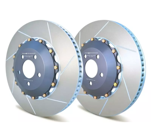 GiroDisc High Performance brake discs for Chrysler 300C, Dodge Challenger, Charger and Magnum SRT and Hellcat with 350mm Brembo brake system (rear axle)