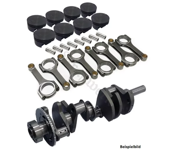 Stroker kit to increase engine capacity from 6.1 to 6.6 liters for Chrysler 300C, Dodge Challenger, Charger, Magnum and Jeep Grand Cherokee 6.1 SRT8