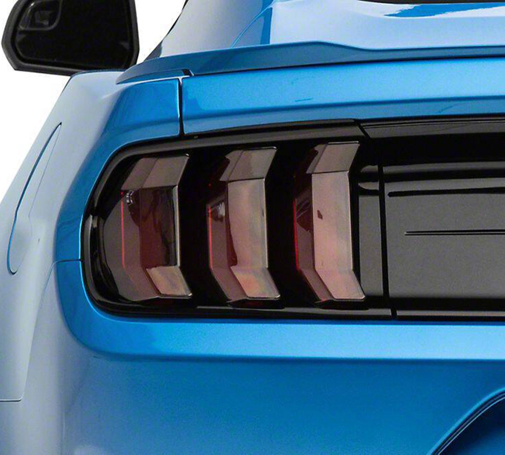 Getönte Rücklichtabdeckung passend für Ford Mustang GT, EcoBoost und GT500 (2018-2021)