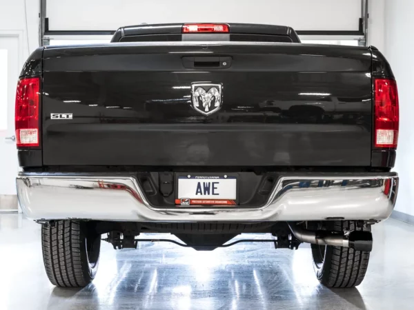 AWE 0FG cat-back exhaust system / sports exhaust for RAM 1500 5.7 from 2009 - 2018 and Classic from 2019