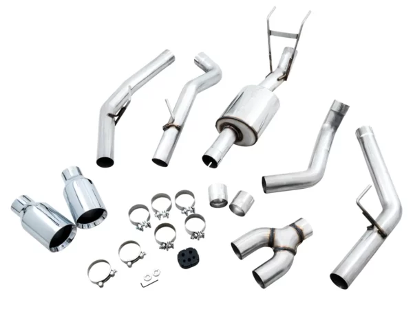 AWE 0FG cat-back exhaust system / sports exhaust for RAM 1500 5.7 from 2009 - 2018 and Classic from 2019