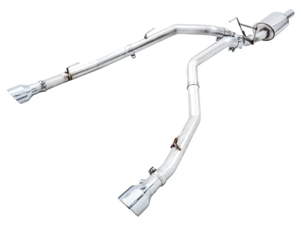 AWE 0FG cat-back exhaust system / sports exhaust for RAM 1500 5.7 from 2009 - 2018 and Classic from 2019