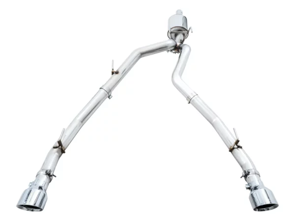 AWE 0FG cat-back exhaust system / sports exhaust for RAM 1500 5.7 from 2009 - 2018 and Classic from 2019