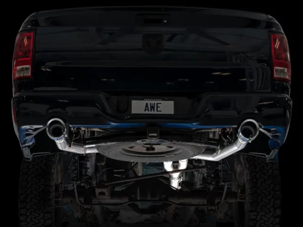AWE 0FG cat-back exhaust system / sports exhaust for RAM 1500 5.7 from 2009 - 2018 and Classic from 2019