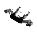 Borla S-Type Sportauspuff / Abgasanlage 140838CF mit Carbonendrohren für Chevrolet Corvette C8