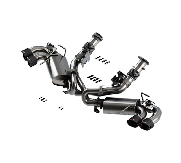 Borla S-Type Sportauspuff / Abgasanlage 140838CF mit Carbonendrohren für Chevrolet Corvette C8