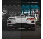 Černá tepelná ochrana pro Corvette C8