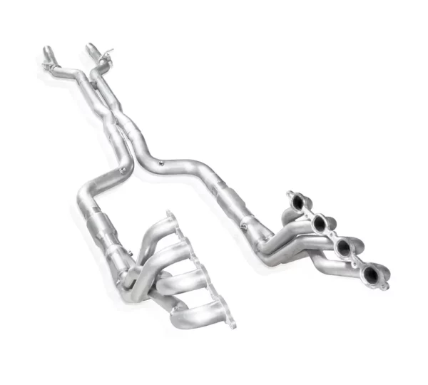 Stainless Works manifold with high-flow catalytic converters for Chevrolet Camaro 6.2 from 2016