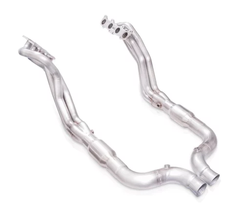 Stainless Works manifold with high-flow catalytic converters for Ford Mustang Shelby GT500 model 2020