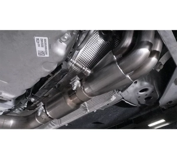 Stainless Works Fächerkrümmer mit High-Flow Katalysatoren für Cadillact CTS-V 2015 - 2019