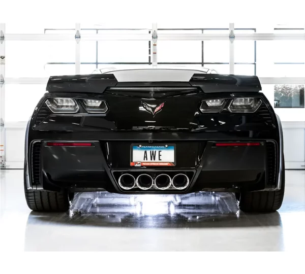 Výfukový systém AWE / sportovní výfuk pro Corvette C7