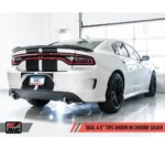 AWE Auspuff / Sportauspuff / Sportabgasanlage für Dodge Charger 5.7 mit Chrom Endrohren