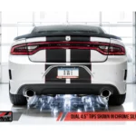 AWE exhaust / sport exhaust / sport exhaust system for Dodge Charger 5.7 with chrome tailpipes