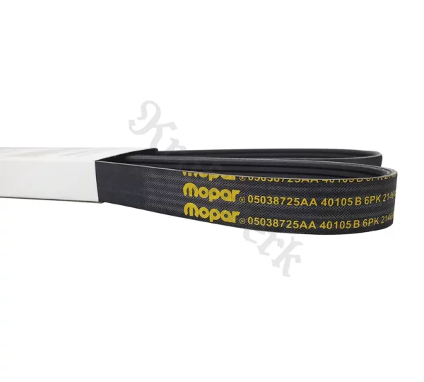 Original Mopar V-belt 5038725AA for Dodge Challenger and Charger Hellcat, Redeye, Super Stock and Jailbreak