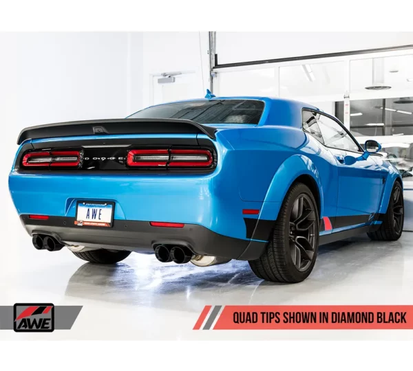 AWE Abgasanlage / Sportauspuff für Dodge Challenger 6.2 Hellcat und 6.4