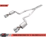 AWE Touring Edition Abgasanlage / Sportauspuff für Dodge Challenger 6.2 Hellcat und 6.4